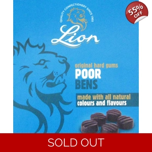 Lion Poor Bens 2kg Lions Wholesale Box
